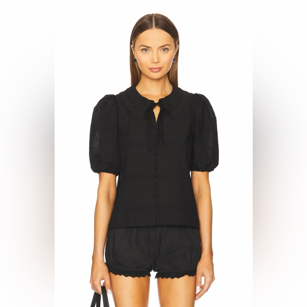 Heartloom Seraphine Top in Black M